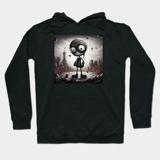 Cuphead Monochrome Hoodie